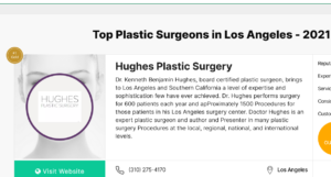 Dr. Kenneth Hughes Best Plastic Surgeon in Los Angeles in 2021